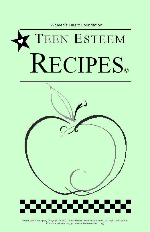 Teen Esteem Recipe Book