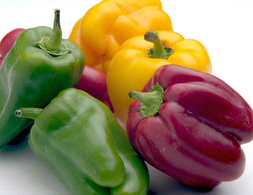 picture of green peppers